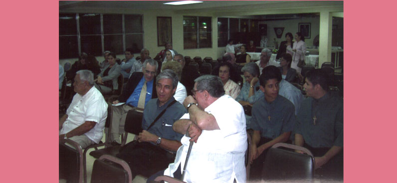 Presentación del libro Fray Vicente Peraza, Arzobispado de Panamá, 18 de Septiembre de 2007.